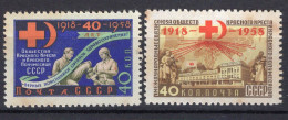 S5921 - RUSSIE RUSSIA Yv N°2094/95 * CROIX ROUGE - Unused Stamps