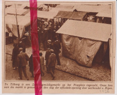 Tilburg - Opening Markt Op Zaterdagmiddag - Orig. Knipsel Coupure Tijdschrift Magazine - 1926 - Non Classés