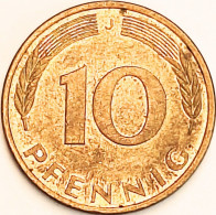 Germany Federal Republic - 10 Pfennig 1986 J, KM# 108 (#4686) - 10 Pfennig