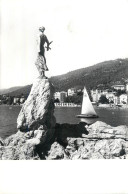 Postcard Croatia Opatija Statue - Croatie