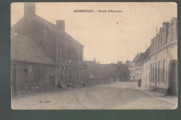 CP - 59 - Wormoudt - Route D'Herzeele - Wormhout