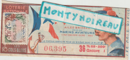 VP: Billet De Loterie : Marin , Timbre Ailes Brisées , Daumain Valette Illustrateur - Lottery Tickets