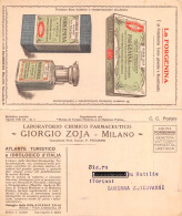 014675 "LABORATORIO CHIMICO FARMACEUTICO GIORGIO ZOJA - MILANO - FORGENINA - BOLLETTINO MENSILE 1931"  PUBBLIC. - Pubblicitari