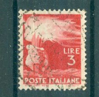 ITALIE - N°491 Oblitéré - Série Courante. Democratica. - 1946-60: Gebraucht