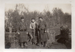 Photographie Vintage Photo Snapshot Militaire Uniforme WW1 - War, Military