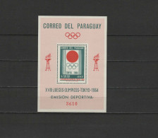 Paraguay 1964 Olympic Games Tokyo S/s MNH - Zomer 1964: Tokyo