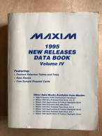 MAXIM 1995 New Releases Data Book Volume IV - Andere & Zonder Classificatie