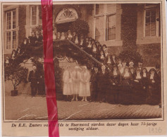 Roermond - 75 Jaar Zusters Van Liefde - Orig. Knipsel Coupure Tijdschrift Magazine - 1926 - Non Classés