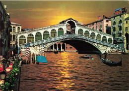 ITALIE - Venezia - Pont De Rialto - Animé - Pont - Barque - Colorisé - Carte Postale Ancienne - Venezia (Venedig)