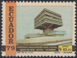 Opening Of CIESPAL-Headquarters - 1979 - MNH - Equateur