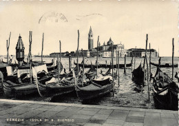 ITALIE - Venezia - Ile St George - Vue Sur Le Pont - Bateaux - Animé - Carte Postale Ancienne - Venezia (Venice)