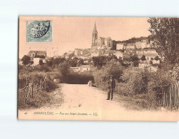 ANGOULEME : Vue Sur Saint-Ausonne - état ( Partiellement Décollée ) - Angouleme