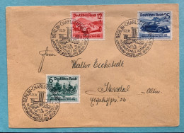 GERMANIA - BERLIN - CARLOTTEMBURG  17/2/39 - SALONE IN TERNAZIONALE DELL'AUTOMOBILE -  BERLINO 1939 - Lettres & Documents