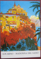 Orselina (TI) - Künstlerkarte "Santuario Madonna Del Sasso" - Orselina