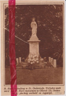 St Oedenrode - Onthulling Monument H Hart - Orig. Knipsel Coupure Tijdschrift Magazine - 1926 - Unclassified