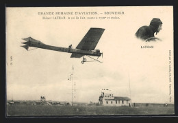 AK Hubert Latham, Flugzeug  - Sonstige & Ohne Zuordnung