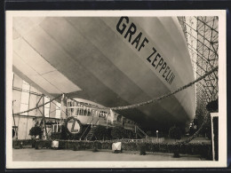 AK Taufe Des Zeppelin LZ 127 Graf Zeppelin  - Aeronaves