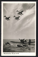 AK Wasserflugzeug, Bord-Erkunder Arado Ar 196  - Autres & Non Classés