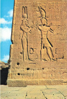 EGYPTE - Dendera - Temple D'Hathor - Relief De Cléopâtre Et César - Carte Postale - Autres & Non Classés