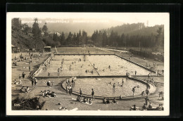 AK Friedrichstal I. Rsgb., Schwimmbad Spindlermühle Mit Sprungturm  - Tsjechië