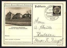 AK Ludwigsburg /Württemberg, Residenzschloss, Ganzsache Lernt Deutschland Kennen  - Briefkaarten