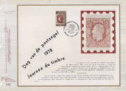 Belgique - CEF N°216 - Journee Du Timbre 1978 - 1971-1980