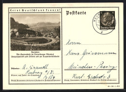 AK Dornbirn, Ganzsache Lernt Deutschland Kennen, Ortsansicht  - Briefkaarten