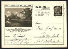 AK Bad Kissingen, Kurhaus, Ganzsache Lernt Deutschland Kennen  - Postkarten