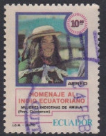 Indian Woman From Amula - Prov. Chimborazo - 1980 - Equateur