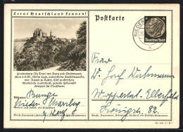 AK Freudenburg /Bz. Trier, Ortsansicht Mit Burg, Ganzsache Lernt Deutschland Kennen  - Briefkaarten