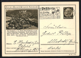 AK Bad Neustadt A. D. Saale, Ortsansicht, Ganzsache Lernt Deutschland Kennen  - Cartes Postales