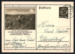 AK Diez /Lahntal, Ortsansicht, Ganzsache Lernt Deutschland Kennen  - Briefkaarten