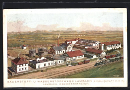 Künstler-AK Lambach /Ob.-Oe., Sauerstoff- Und Wasserstoffwerk Lambach, Gesellschaft M.b.H.  - Other & Unclassified