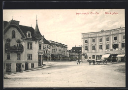 AK Lambach /Ob.-Oe., Gasthof J. Kren Am Marktplatz  - Other & Unclassified