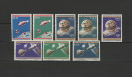 Paraguay 1964 Olympic Games Tokyo, Space Set Of 8 MNH - Ete 1964: Tokyo