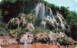 MEXIQUE - Cascada El Aguacero En Ocozocoautla - Animé - Colorisé - Carte Postale - Mexico