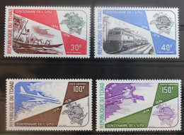 Tschad 704-707 Postfrisch UPU Weltpostverein #RM451 - Tschad (1960-...)