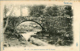 Cpa Carte Lettre PEYRELEVADE 19 - TARNAC Le Pont De Servières Sur La Vienne - Altri & Non Classificati
