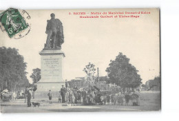 REIMS - Statue Du Maréchal Drouet D'Erion - Boulevards Gerbert Et Victor Hugo - Très Bon état - Reims