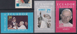 Christmas - Pope John Paul II - 1980 - Equateur