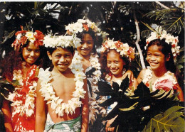 Polynésie Française- TAHITI Enfants Des îles (enfant Children Fleurs (Erwin Christian Tahiti )*PRIX  FIXE - Polynésie Française