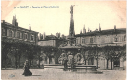 CPA Carte Postale France Nancy Fontaine Et Place D'Alliance    VM81025 - Nancy