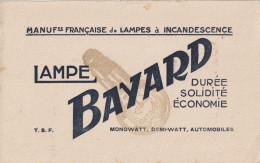 2 Buvards - Lampe BAYARD - Other & Unclassified