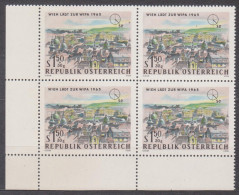 1964 , Internationale Briefmarkenausstellung WIPA 1965 , Wien ( Mi.Nr.: 1169 ) (3) 4-er Block Postfrisch ** - Unused Stamps