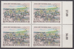 1964 , Internationale Briefmarkenausstellung WIPA 1965 , Wien ( Mi.Nr.: 1169 ) (5) 4-er Block Postfrisch ** - Unused Stamps
