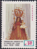 Coronation Of Virgin Of Cisne - 1980 - MNH - Equateur