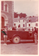 Photographie Vintage Photo Snapshot Automobile Voiture Car Auto Cabriolet Tacot - Coches