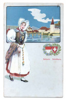 Habitante De SOLEURE ( Solothurn ) - Suisse - Costume - Coiffe - Soleure