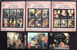 Antigua & Barbuda 2000 - Peinture - PRADO MUSEUM - Michel 3345/62(KB),BL 479/81 - MNH - Museos