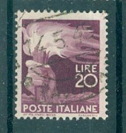 ITALIE - N°499 Oblitéré - Série Courante. Democratica. - 1946-60: Oblitérés